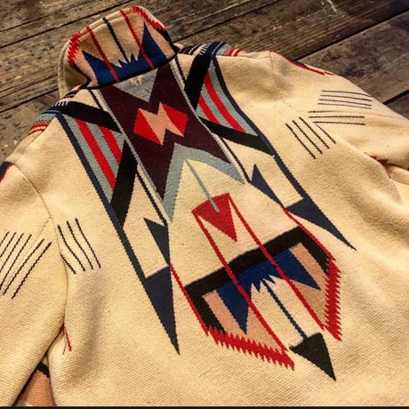 EarthSpirit original / CHIMAYO RUG JACKET(40's vintagerug)