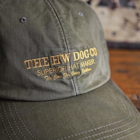 THE H.W.DOG＆CO. / BIO PROCESSED SHALLOW CAP "Khaki"