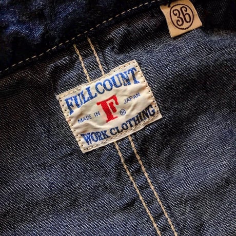 FULLCOUNT / DENIM COVERALL JACKET
