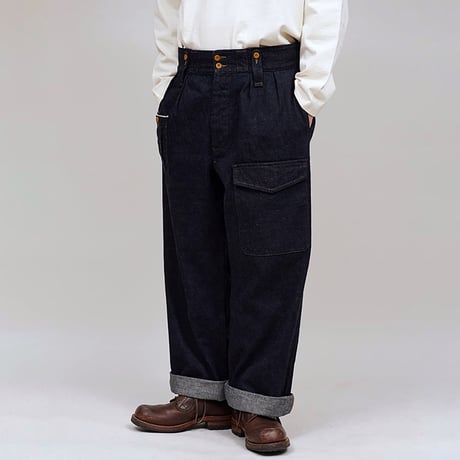 Nigel Cabourn／BRITISH ARMY PANTS -Loose Denim-