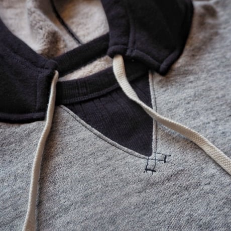 FULL COUNT / After Hood Sweat Shirt Mother Cotton'2Tone'