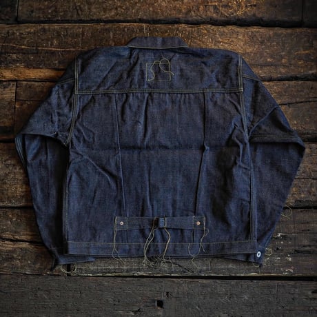 FULLCOUNT / WWII Model Brown Cotton Denim Jacket (Non Wash)