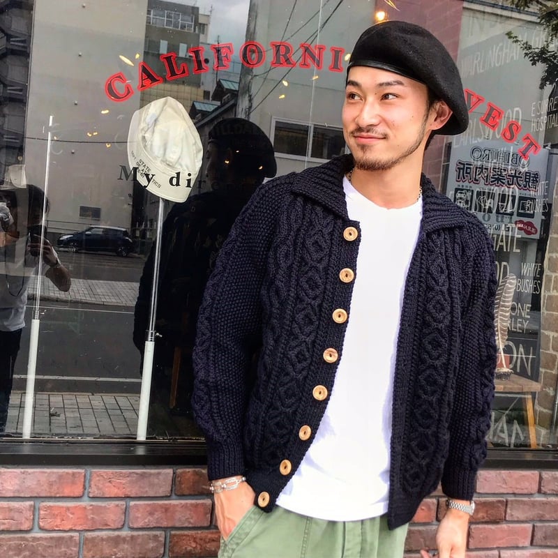 INVERALLAN 3A カーディガン ブラック XL 楽天市場】カーディガン メンズ アウター シンプル インバー