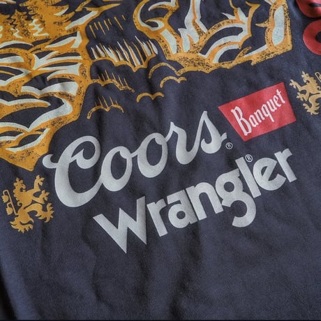 Wrangler × Coors ／ Orversize Graphic Tshirt