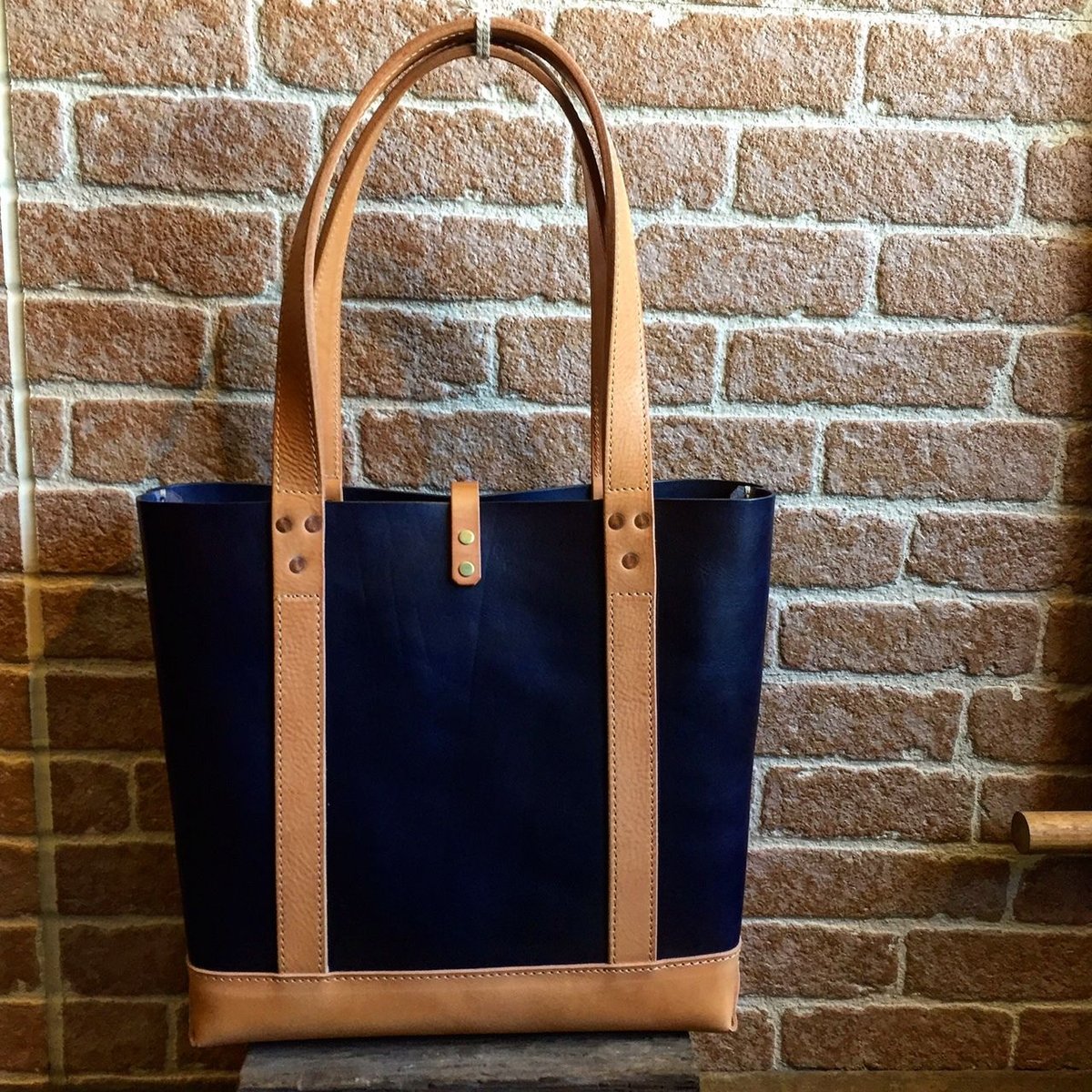 LEFT HAND TOTE BAG HARVEST別注 / NAVY×NATURAL | C LEFT HAND TOTE BAG HARVEST別注 / NAVY×NATURAL | C