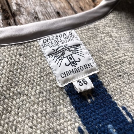 ORTEGA’S / VEST   (LIGHTGRAY36インチ)  イニシャルS