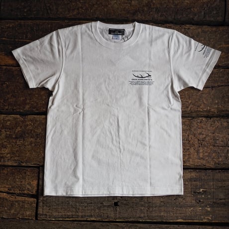 DEER HORN SMITH'S / Crew Neck Logo T-Shirt