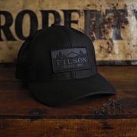 FILSON／LOGGER MESH CAP -Black-