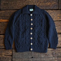 INVERALLAN / 3A LUMBER CARDIGAN "CHARCOAL"