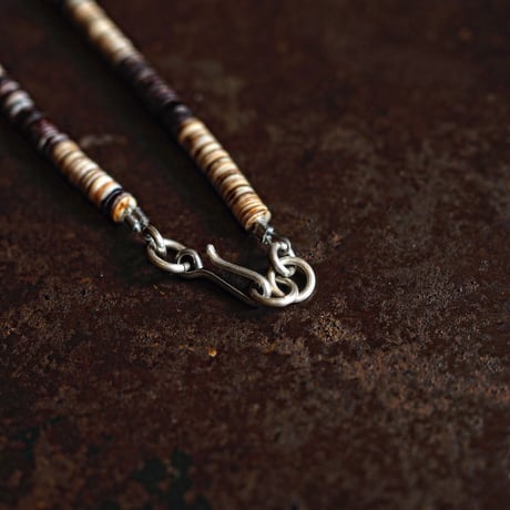 DUCK TAIL ／Heishi Beads Necklace "Type-B"