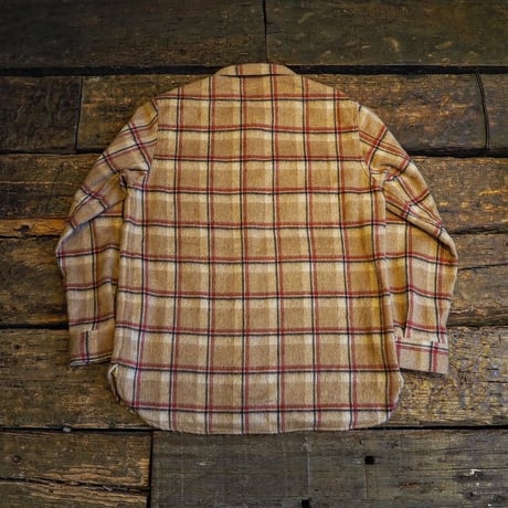 FULLCOUNT ／ 4096 WOOL SHAGGY CHECK WORK SHIRT