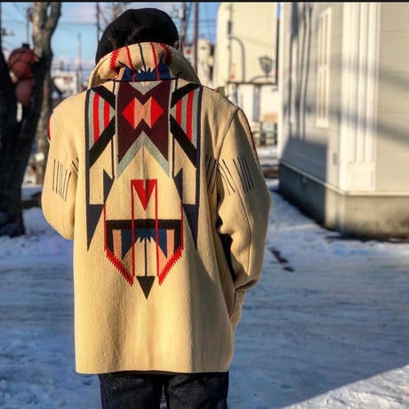 EarthSpirit original / CHIMAYO RUG JACKET(40's vintagerug)