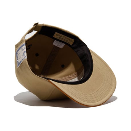THE H.W.DOG&CO. / 2 TONE LEATHER COTTON CAP