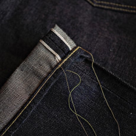 FULLCOUNT / WWII Model Brown Cotton Denim Pants(Non Wash)