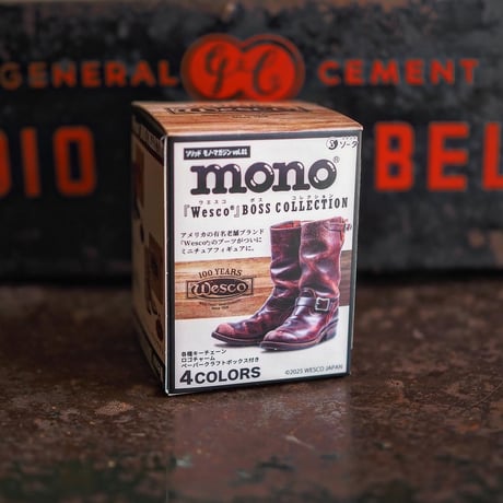 WESCO×mono Magazin / Boss Box Toy Collection "４color＆Boots Jack Set”