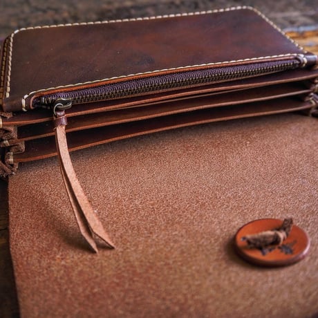 梟唄OWLSONG / SHOULDER WALLET "Special Custom"