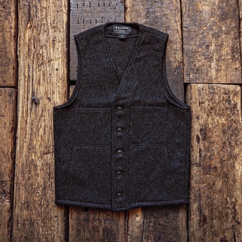 FILSON／MACKINAW WOOL VEST | CALIFORNIA HARVEST