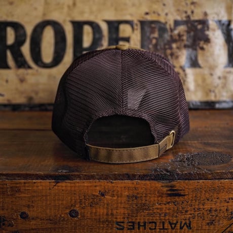 FILSON／LOGGER MESH CAP -Dark Tan-