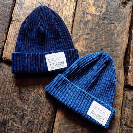 FULLCOUNT / INDIGO RIB WATCH CAP