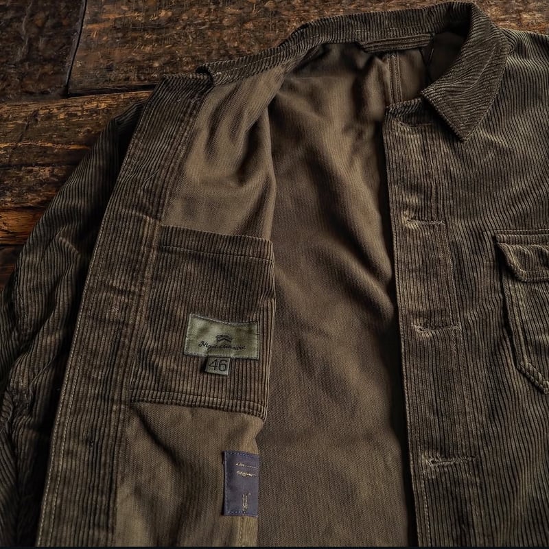 Nigel Cabourn／FRENCH WORK JACKET -8W CORDUROY-