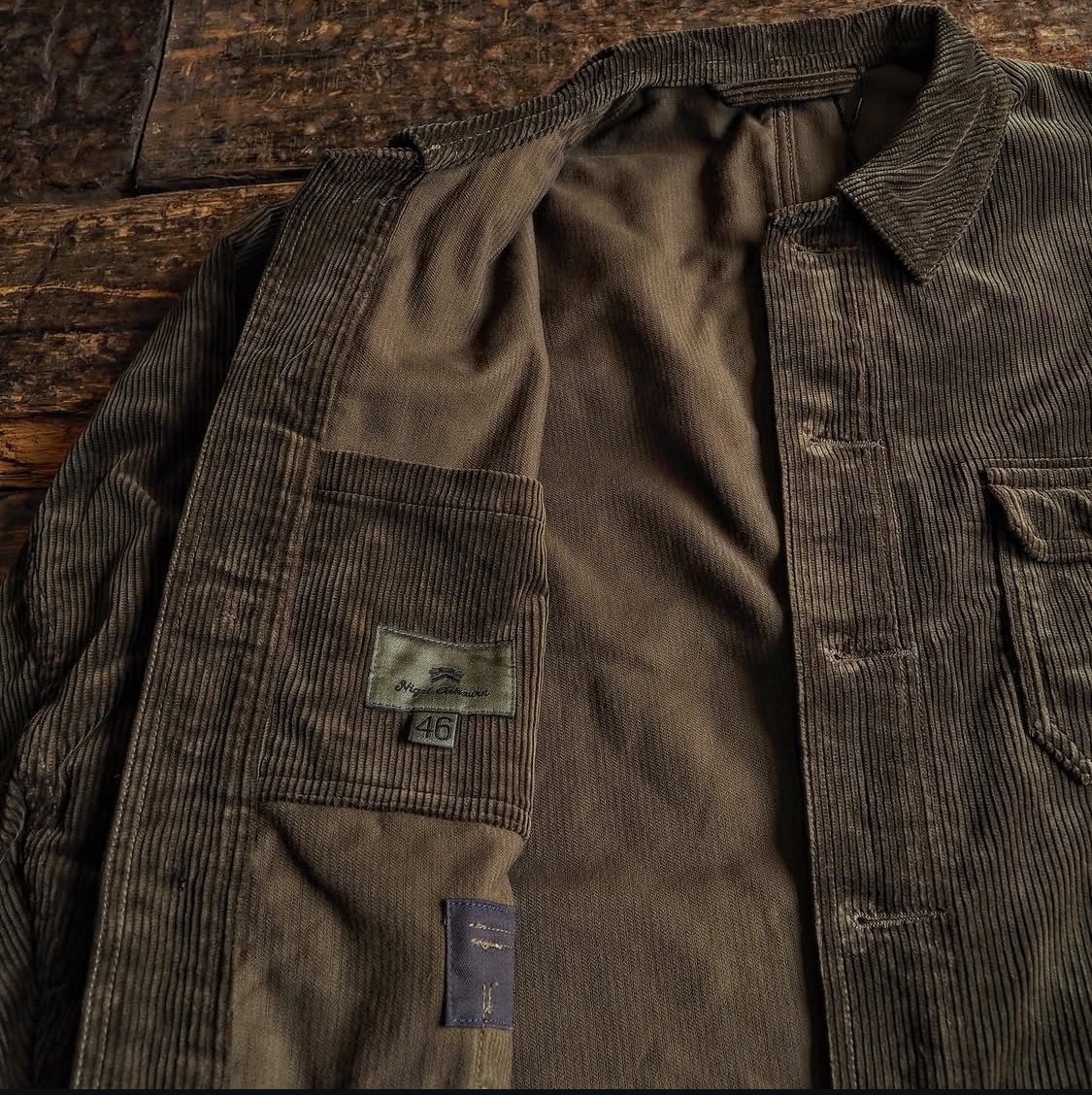 Nigel Cabourn／FRENCH WORK JACKET -8W CORDUROY-