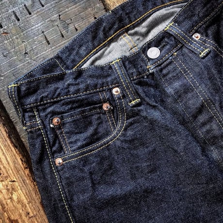 FULLCOUNT /  1101 STRAIGHT DENIM (One Wash)