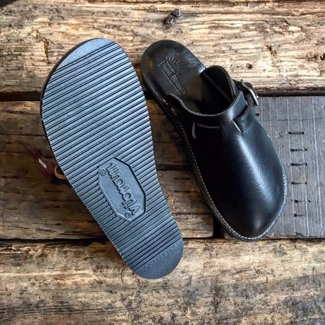 LIGHT MARKER / SINGLE VI SANDAL(BLACK)