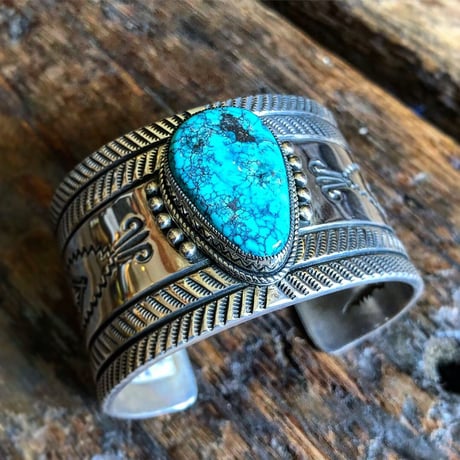 Navajo Delbert Gordon / Turquois Bracelet
