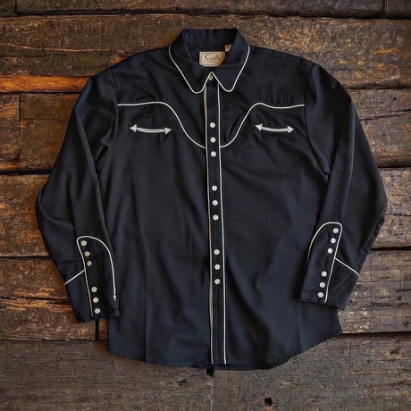SCULLY ／ PIPING WESTERN SHIRT