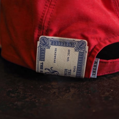 THE H.W.DOG&CO. ／ SQUARE CAP -Red-