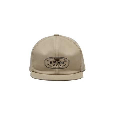 THE.H.W.DOG & CO. / TRUCKER CAP -BEIGE-