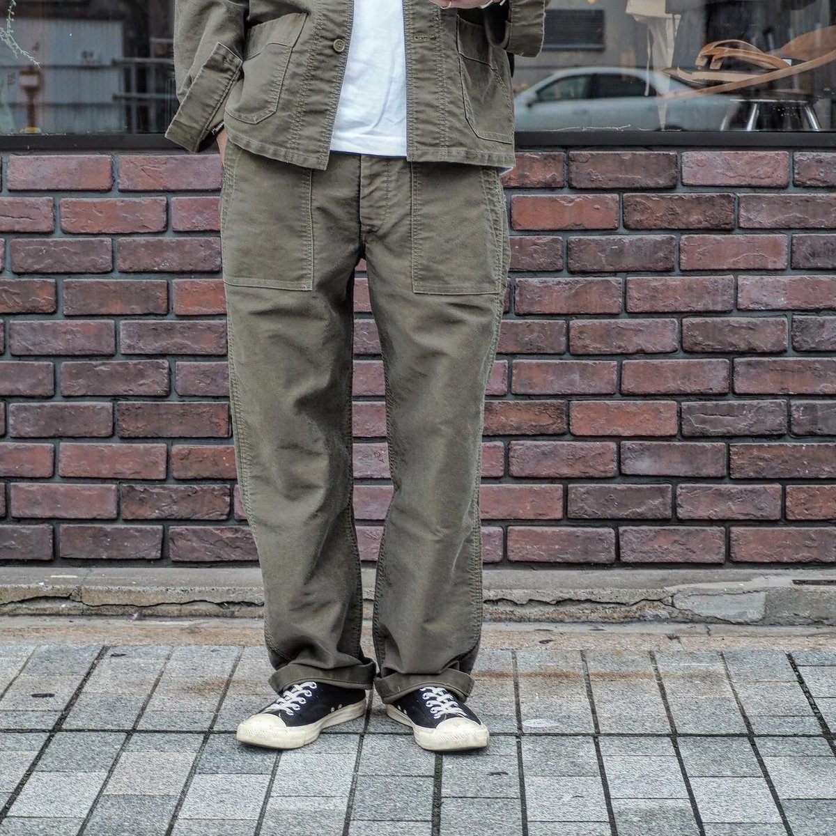 FULLCOUNT / French Moleskin Utility Trousers |