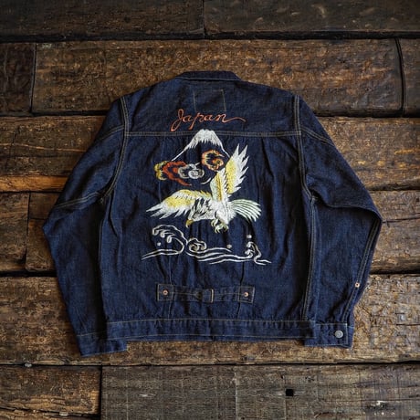 FULLCOUNT / 2107E SOUVENIR EMBROIDERY TYPE1 DENIM JACKET