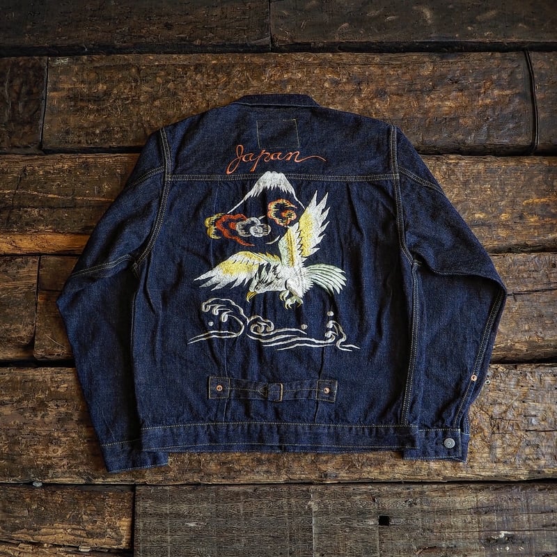 FULLCOUNT / 2107E SOUVENIR EMBROIDERY TYPE1 DEN