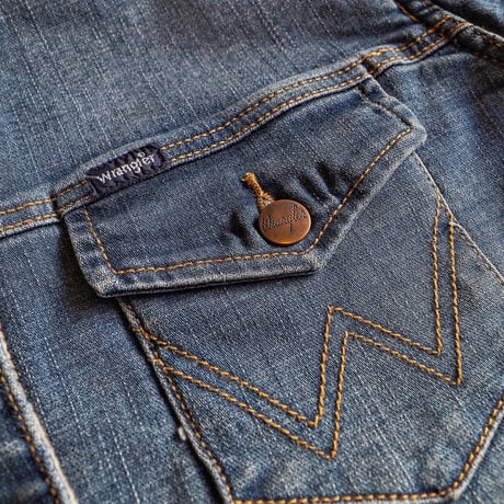 Wrangler ／ W's Denim Boa Lined Jacket