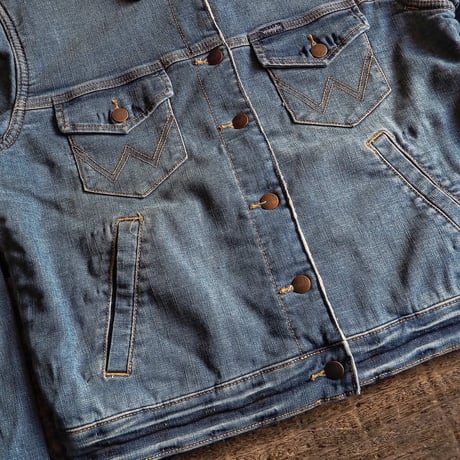Wrangler ／ W's Denim Boa Lined Jacket