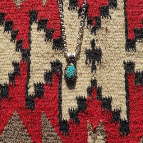 Henry Mariano ／ TURQUOISE PENDANT TOP "Kingman Turquoise"  C