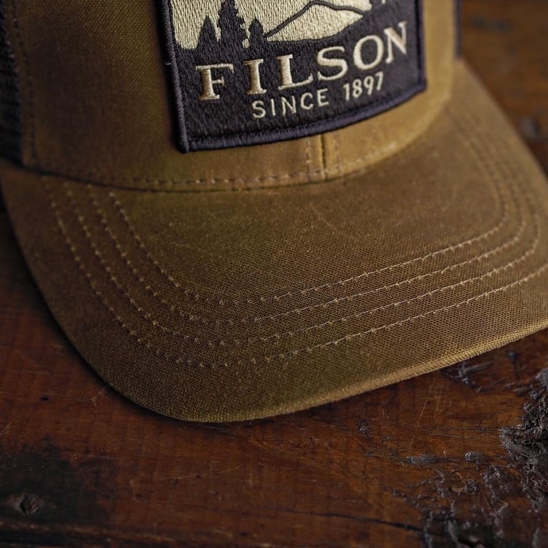 FILSON／LOGGER MESH CAP -Dark Tan- | CALIFORNIA
