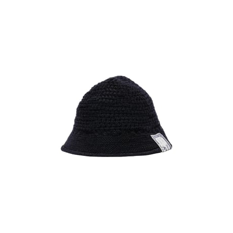 THE H.W.DOG&CO. ／ KNIT HAT -Black-