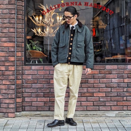 Barbour／SPEY WAXED COTTON JACKET -Olive-