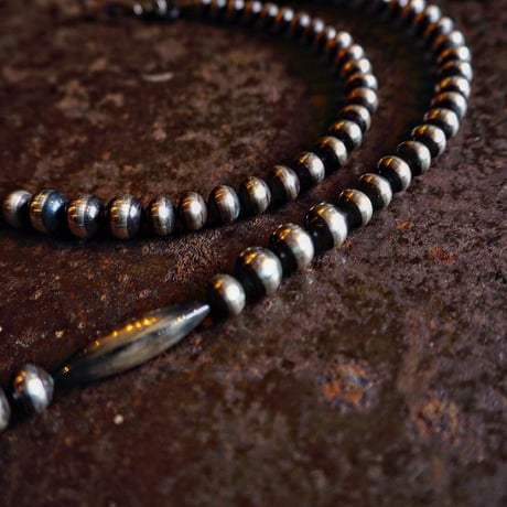 DUCK TAIL / Silver Beads Chain "SP-Type" 70cm