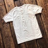 STEVENSON OVERALL CO. / Loop Wheel Short Sleeve Henley