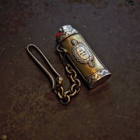 DUCK TAIL ／ Silver＆Brass Lighter Case