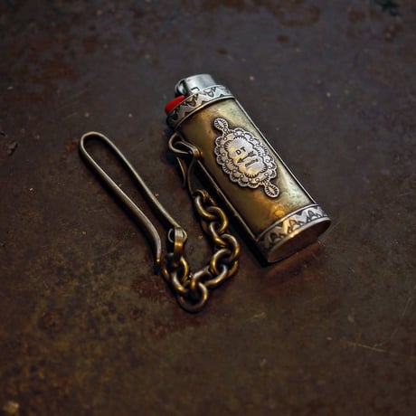 DUCK TAIL ／ Silver＆Brass Lighter Case