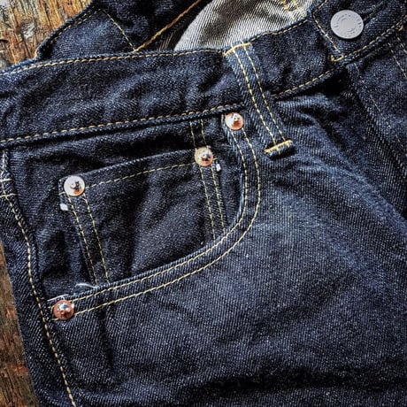 FULLCOUNT /  0105 WIDE DENIM (One Wash)