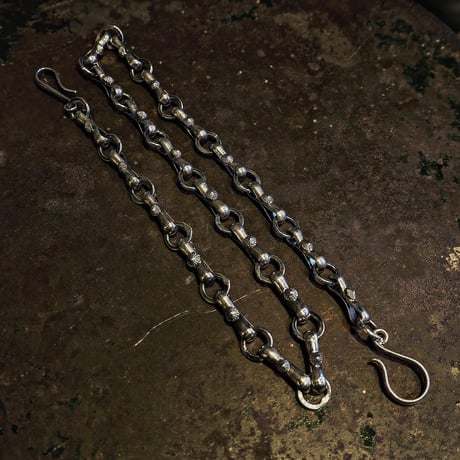 CH×MS ring／2WAY SILVER WALLET CHAIN-65cm-