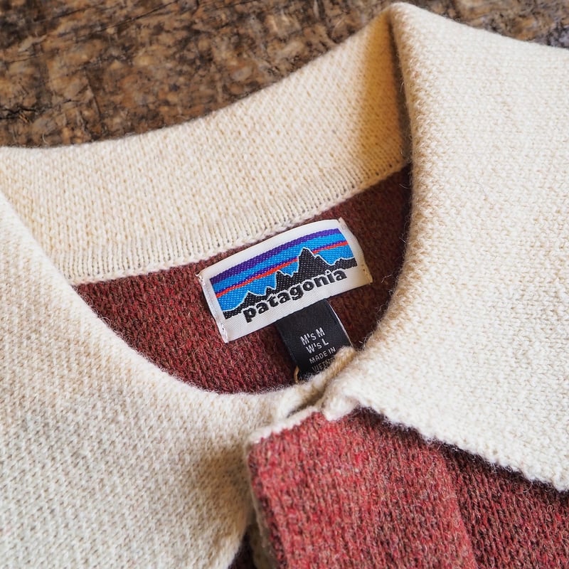 patagonia ／ RECYCLE WOOL BLEND RUGBY SWEATER |