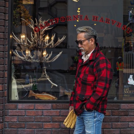 FILSON／MACKINAW CRUISER -RED×BLACK-