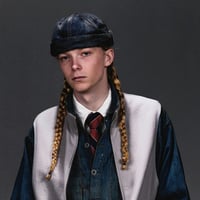 THE H.W.DOG&CO. / VINTAGE DENIM ROLL CAP