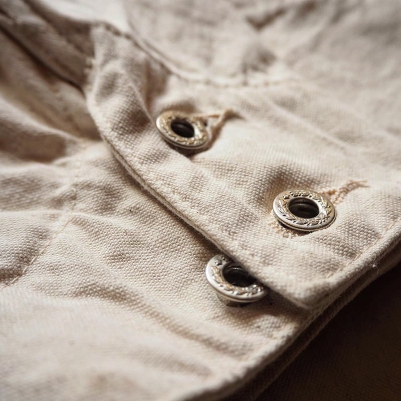 FULLCOUNT / WHITE CANVAS COVERALL JACKET | CALI